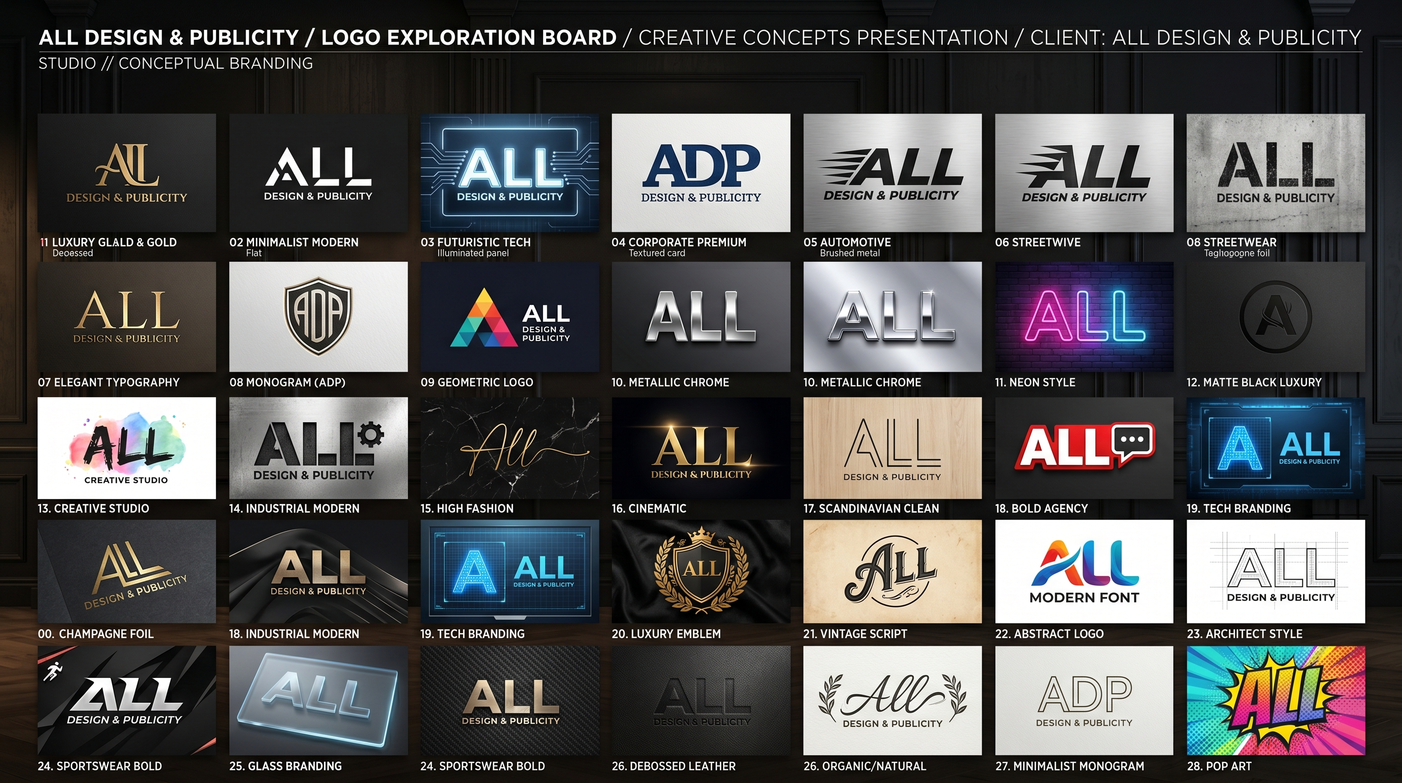 Logo Exploration Board