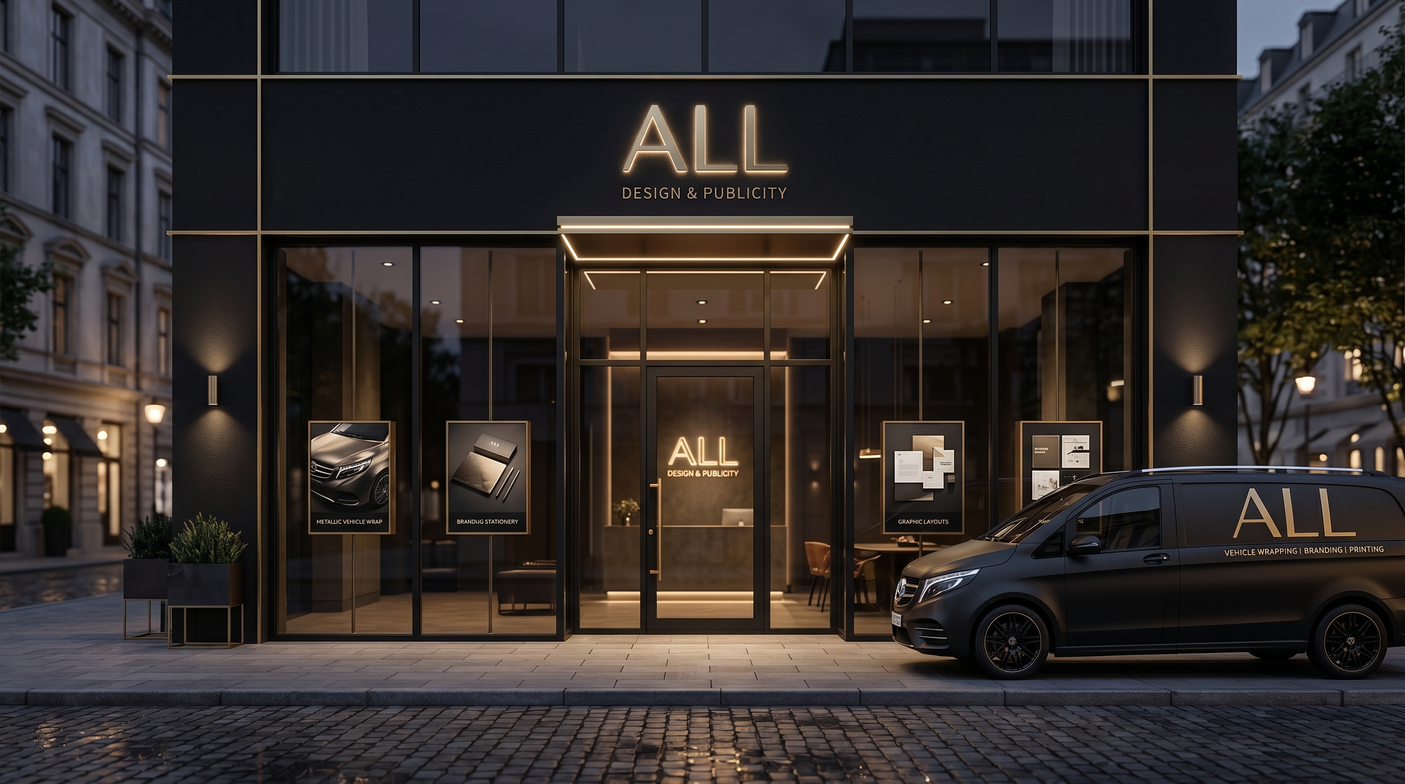 Luxury Storefront Branding
